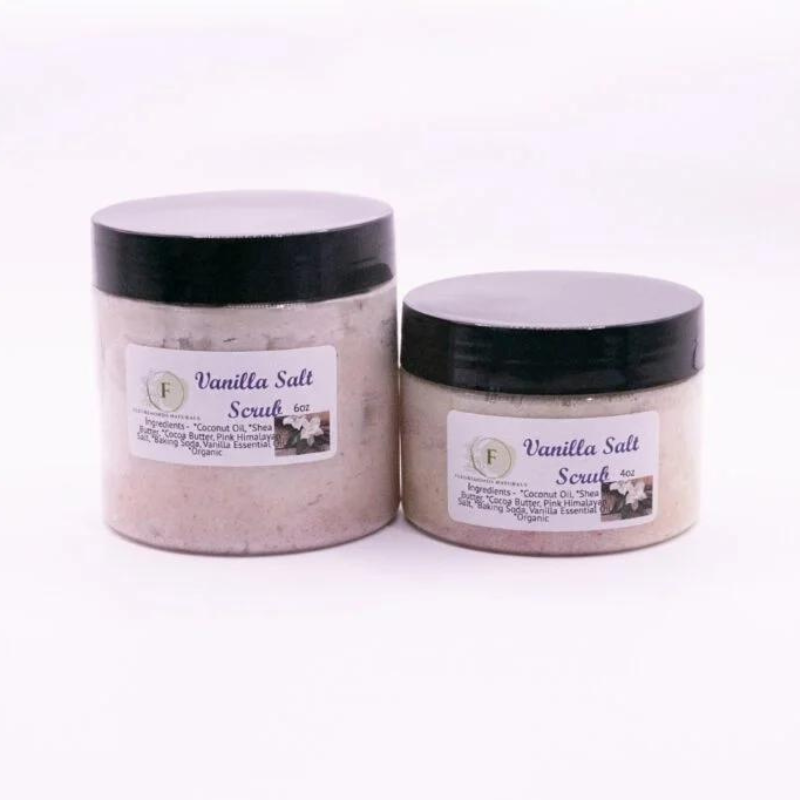 Vanilla Salt Scrub