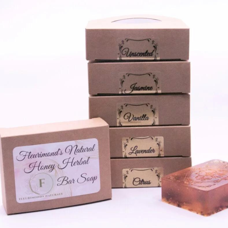 Honey Herbal Bar Soap