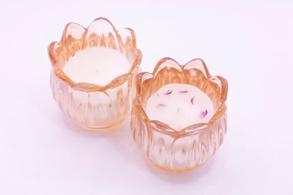 Tulip shaped votive candles