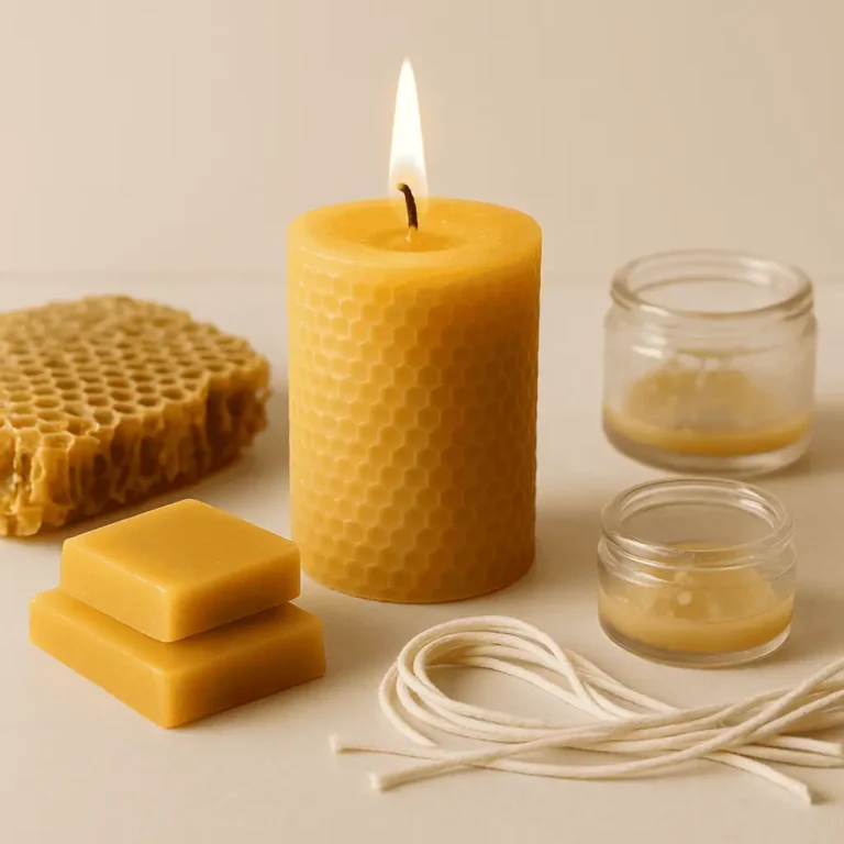 Pure Ingredients in Beeswax Candles