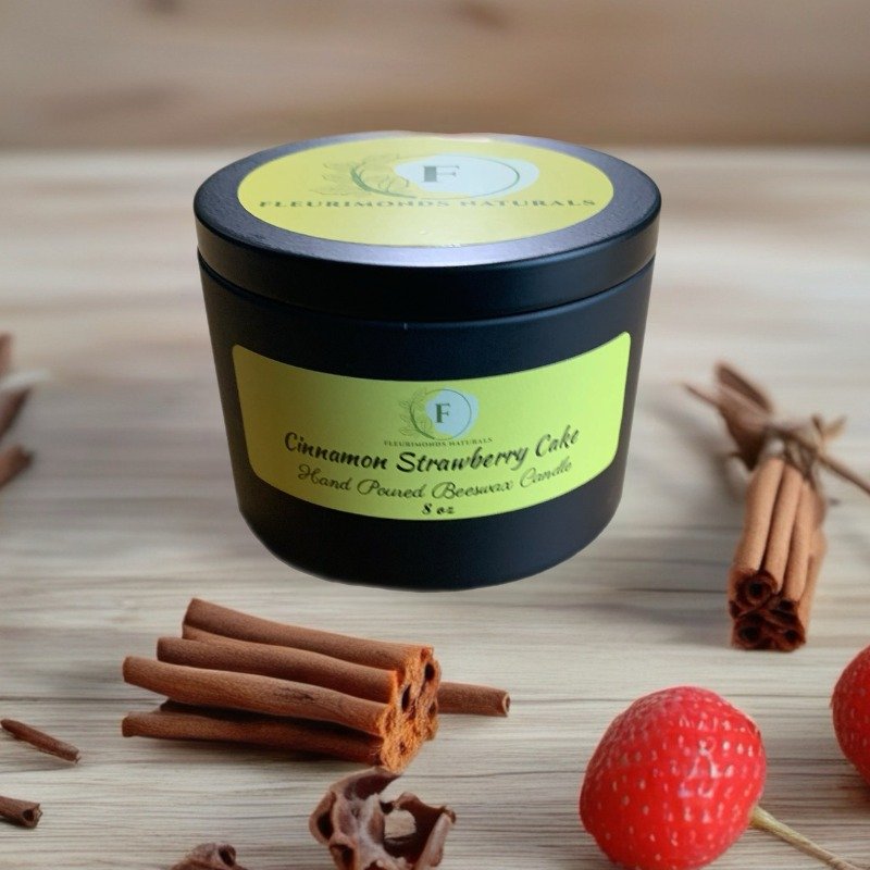 Cinnamon Strawberry Cake