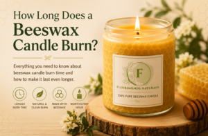 beeswax candle burn time