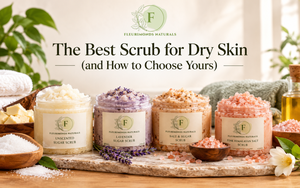 best body scrup for dry skin